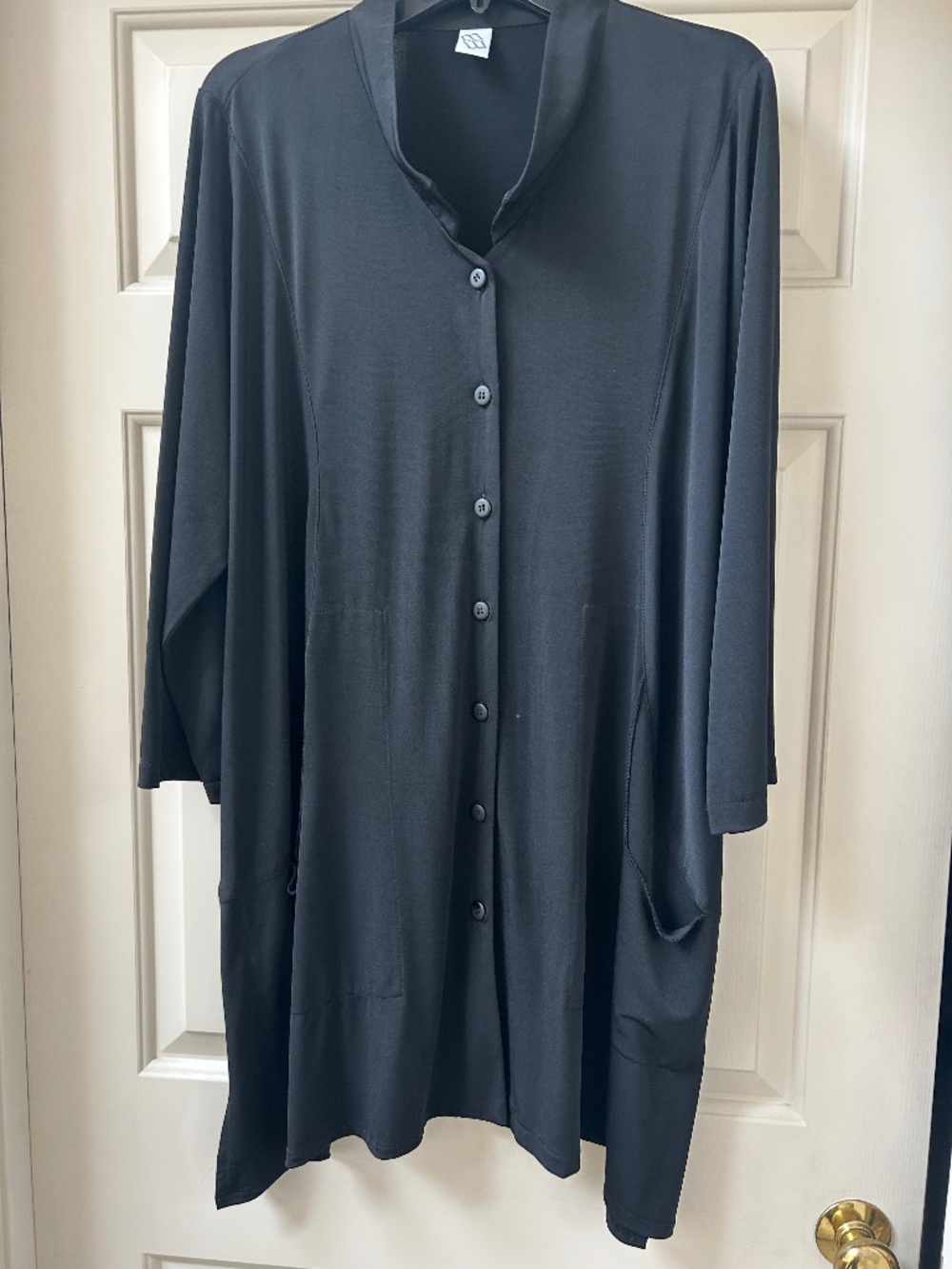 NWOT BLACK DRESS MSQUARE BY NEETU MALIK L. OSFA